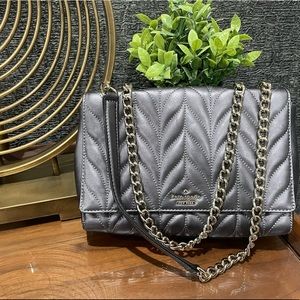 Kate Spade shoulder bag (gray)